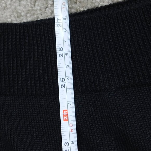 Raffi Black Argyle Diamond Crewneck Wool Blend Sweater Size L  Italy Mens - Picture 6 of 9